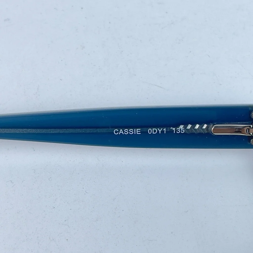Fossil‎ Cassie 0DY1 Women Eyeglasses Brown & Blue Plastic Full Rim 52-14-135 mm